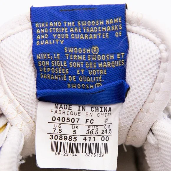 Nike Women's Skateboarding Shoe Delta Force Low 'Sport Royal Sunnyside' Size 7.5 - Picture 10 of 14